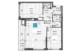 Обява Продава 3-СТАЕН,град София, Сердика