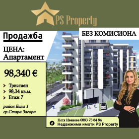 Продажба на тристайни апартаменти в град Стара Загора — страница 4 - изображение 13 