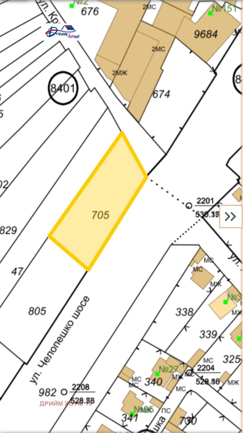 Продава ПАРЦЕЛ, град София, Челопечене • 137700 € / 269317.79 лв. • 13417415 1 — Holmes.bg Продава ПАРЦЕЛ, град София, Челопечене • 137700 € / 269317.79 лв. • 13417415 1