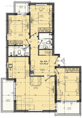 4-СТАЕН, 159 m2 - Holmes.bg 4-СТАЕН, 159 m2