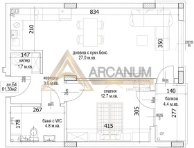 Обява Продава 2-СТАЕН,град Варна, Кайсиева градина