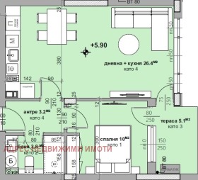 2-СТАЕН, 67 m2 - Holmes.bg 2-СТАЕН, 67 m2