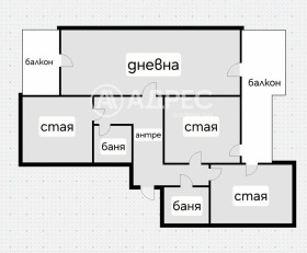 Обява Продава МНОГОСТАЕН,град София, Люлин 1>