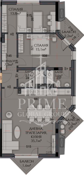3-СТАЕН, 125 m2 - Holmes.bg 3-СТАЕН, 125 m2
