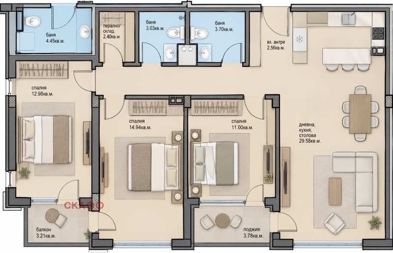 Продава 4-СТАЕН, град Пловдив, Христо Смирненски • 189735 € • 55758394 1 — Holmes.bg Продава 4-СТАЕН, град Пловдив, Христо Смирненски • 189735 € • 55758394 1