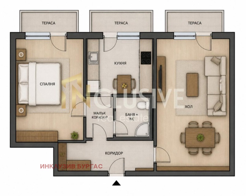 Продава 2-СТАЕН, град Бургас, Меден рудник - зона А • 95000 € / 185803.85 лв. • 61420899 1 — Holmes.bg Продава 2-СТАЕН, град Бургас, Меден рудник - зона А • 95000 € / 185803.85 лв. • 61420899 1
