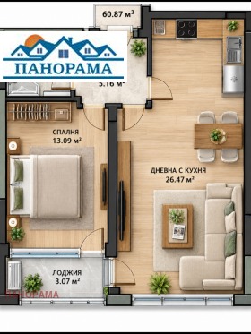 Продава 2-стаен, град Пловдив