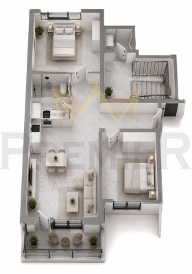 3-СТАЕН, 94 m2 - Holmes.bg 3-СТАЕН, 94 m2