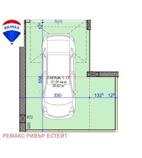 ГАРАЖ, ПАРКОМЯСТО, 24 m2 - Holmes.bg ГАРАЖ, ПАРКОМЯСТО, 24 m2