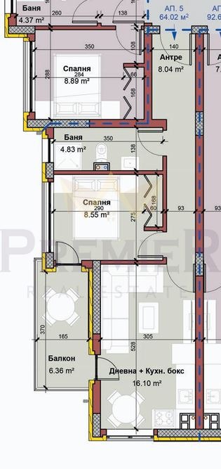 Eladó  1 hálószoba Varna , Vinica , 64 négyzetméter | 58280656 - kép [4]