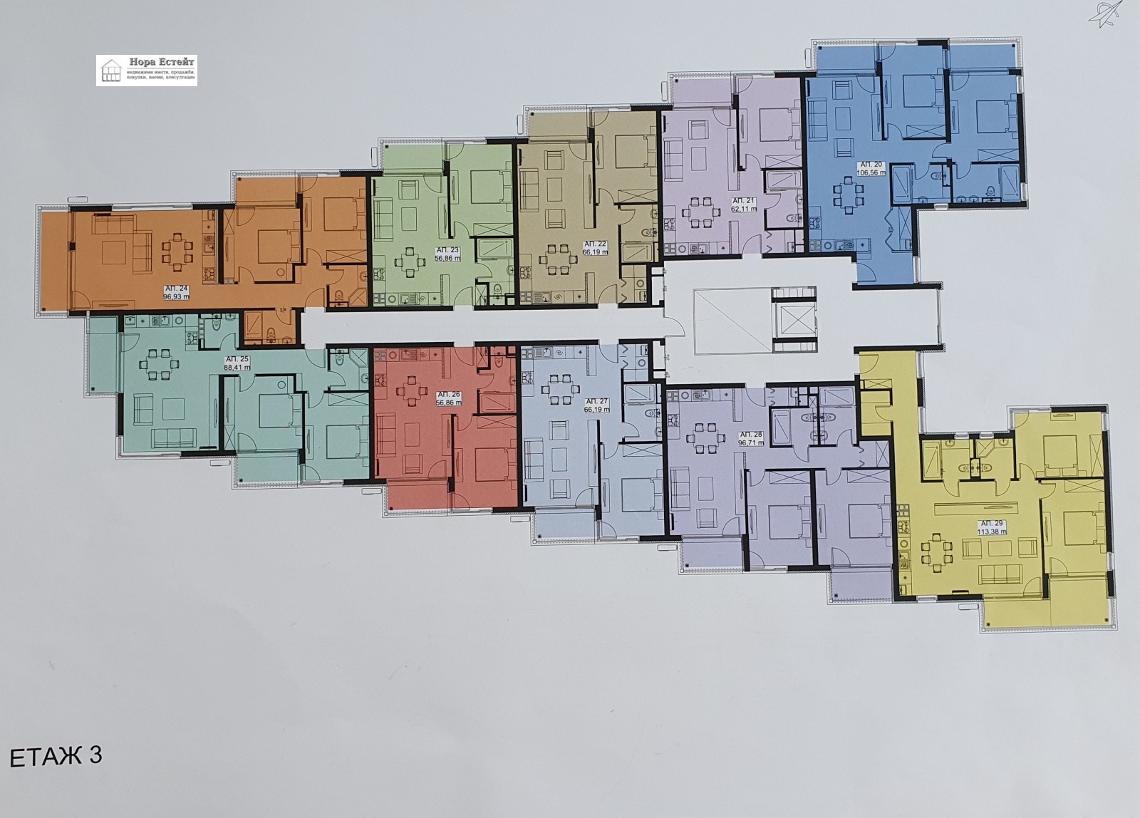 Продава 3-СТАЕН, гр. София, Витоша, снимка 2 - Апартаменти - 49094797