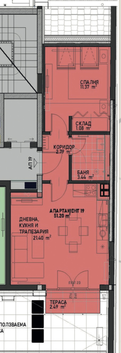 Продава  2-стаен град София , Център , 63 кв.м | 19580240 - изображение [2]