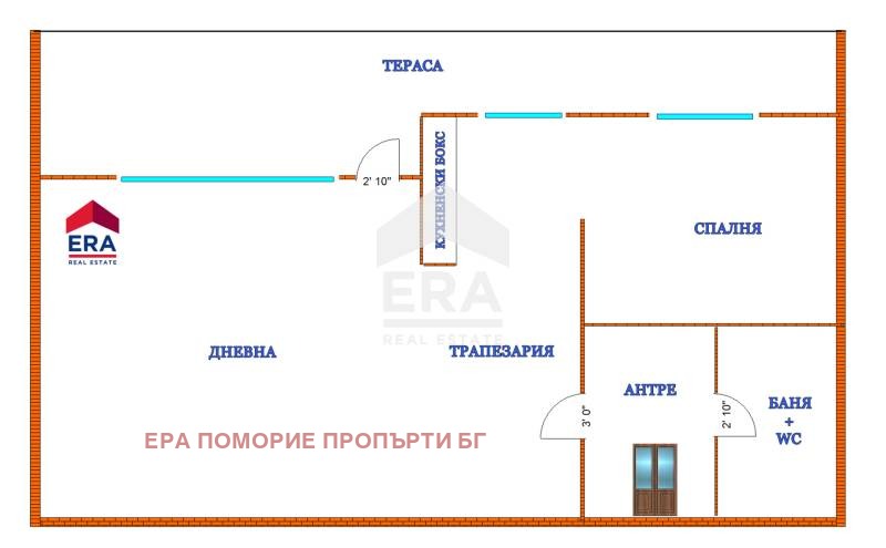 Продава  2-стаен област Бургас , гр. Поморие , 56 кв.м | 70346483 - изображение [8]