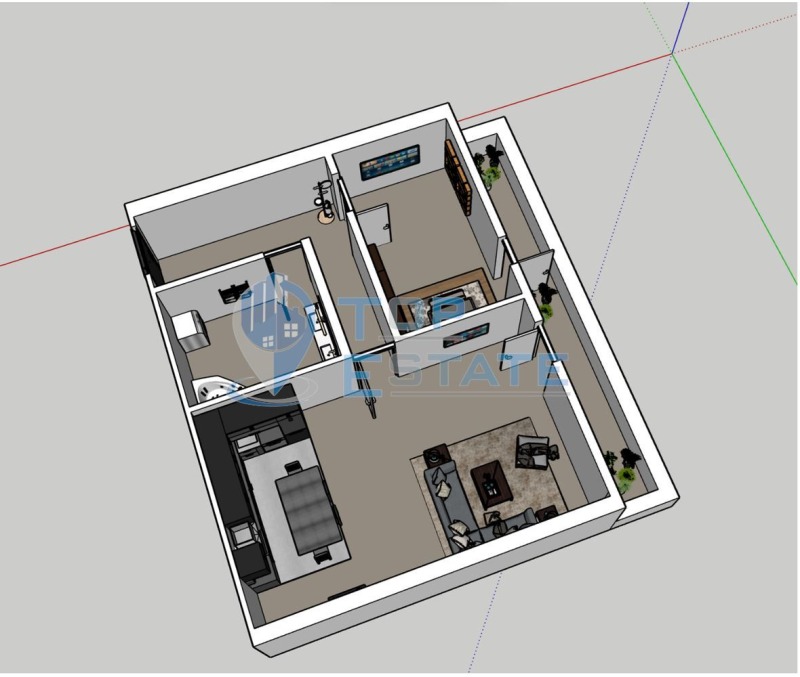 Zu verkaufen  1 Schlafzimmer Weliko Tarnowo , Buzludscha , 102 qm | 61088203 - Bild [2]