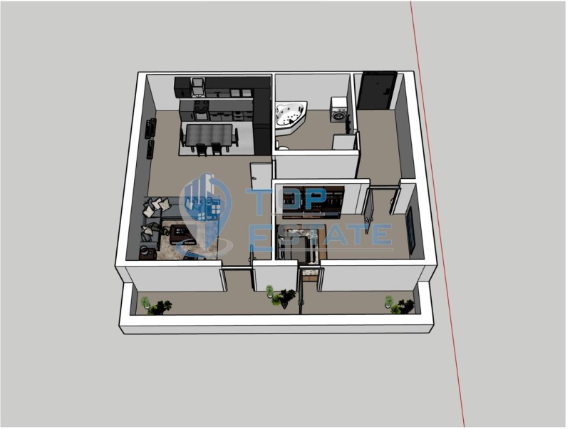 Satılık  1 yatak odası Veliko Tarnovo , Buzludja , 102 metrekare | 61088203