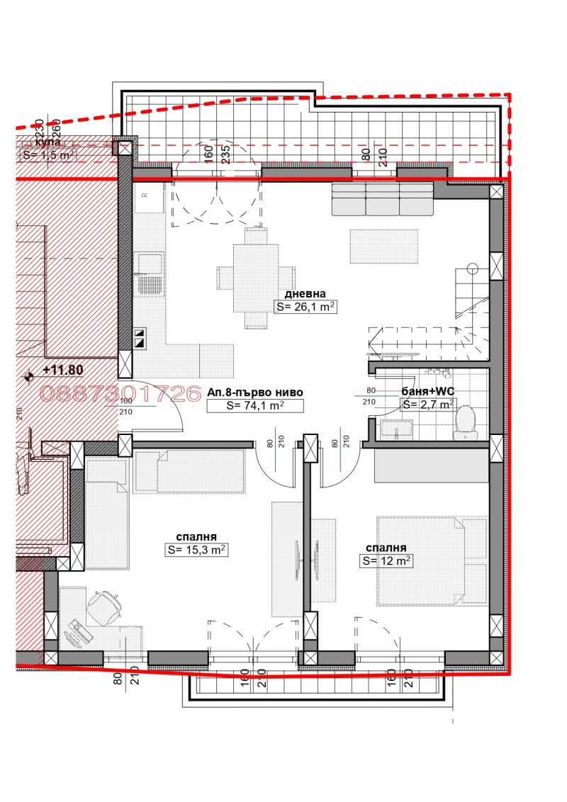Продава МЕЗОНЕТ, гр. Русе, Централен южен район, снимка 2 - Апартаменти - 52821891