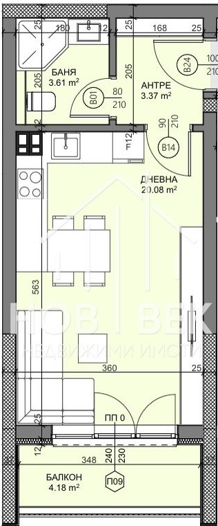Na prodej  Studio Varna , Vladislav Varnenčik 1 , 44 m2 | 57006831 - obraz [3]