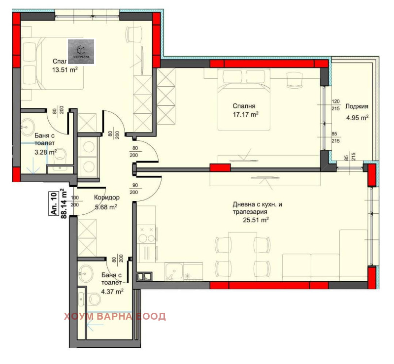 Продава  3-стаен град Варна , Аспарухово , 99 кв.м | 18314525