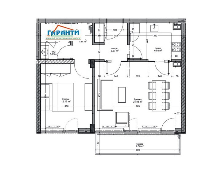 Продава 2-СТАЕН, гр. Пловдив, Кършияка, снимка 7 - Апартаменти - 54405805