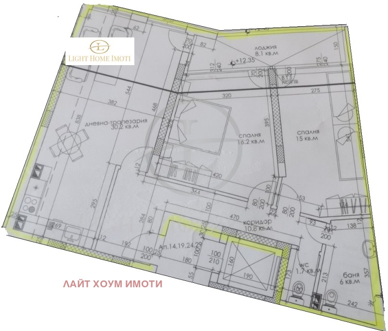 Продава 3-СТАЕН, град Пловдив, Съдийски • 169399 € • 13246656 — Holmes.bg