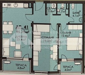 2 slaapkamers Meden rudnik - zona B, Burgas 2