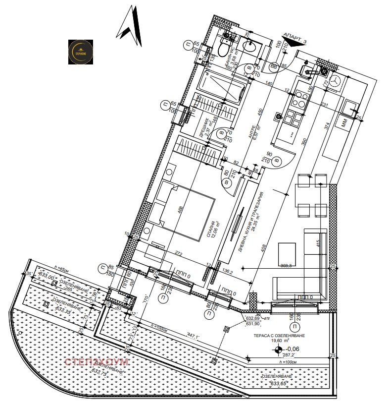 In vendita  1 camera da letto Sofia , Pavlovo , 91 mq | 28148333