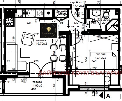 Продава 2-СТАЕН, гр. Пловдив, Христо Смирненски, снимка 2 - Aпартаменти - 49491067