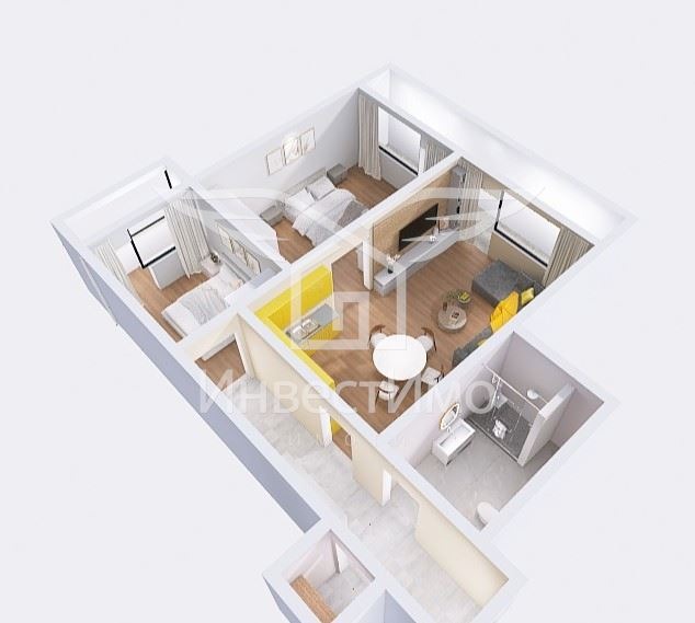 Продава 3-СТАЕН, гр. София, Хаджи Димитър, снимка 11 - Апартаменти - 54061883