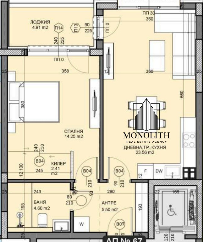 Zu verkaufen  1 Schlafzimmer Warna , m-t Zelenika , 75 qm | 94066708 - Bild [3]