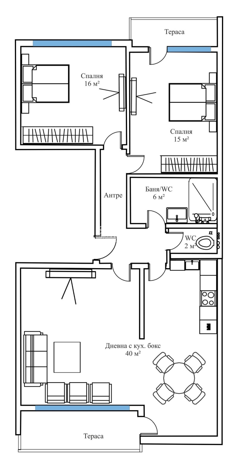 Zu verkaufen  2 Schlafzimmer Plowdiw , Karschijaka , 117 qm | 89697866 - Bild [13]