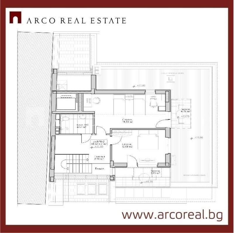 Продава МЕЗОНЕТ, гр. София, Лозенец, снимка 5 - Апартаменти - 52636335