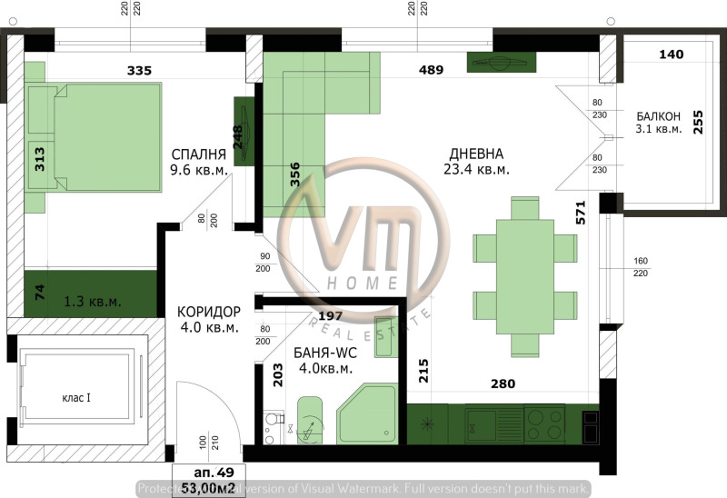 Продава 2-СТАЕН, гр. Варна, Кайсиева градина, снимка 4 - Aпартаменти - 49123823