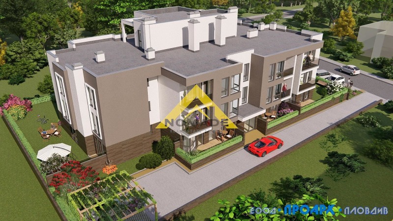 Продава  2-стаен, град Пловдив, Остромила • 72 462 EUR • ID 33302380 — holmes.bg - [1] 