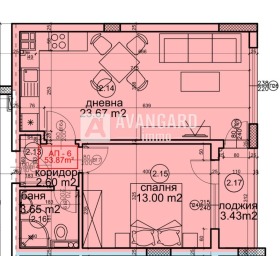 1 bedroom Briz, Varna 7