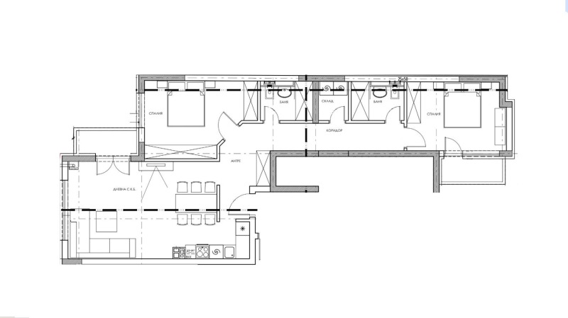 Продава 3-СТАЕН, гр. София, Овча купел, снимка 2 - Апартаменти - 52245049