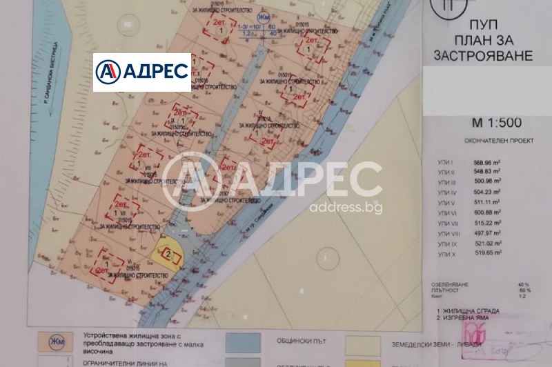Продава ПАРЦЕЛ в област Благоевград, с. Лиляново - 5126 кв.м / 247 845 € » 484 742.69 лв., АДРЕС НЕДВИЖИМИ ИМОТИ - КАНТОРА САНДАНСКИ