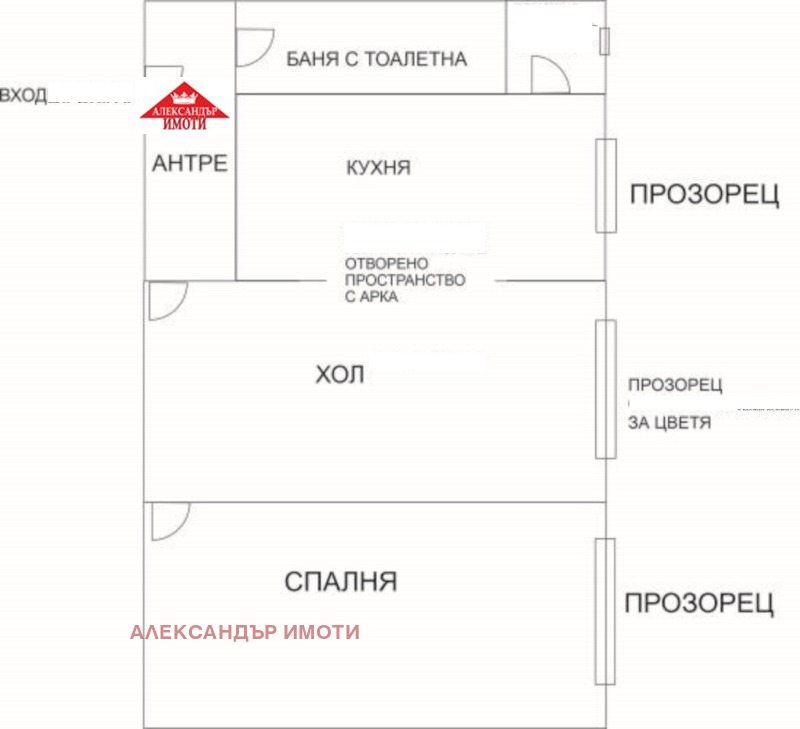 À venda  1 quarto Sofia , Ovtcha kupel , 50 m² | 29439616 - imagem [8]