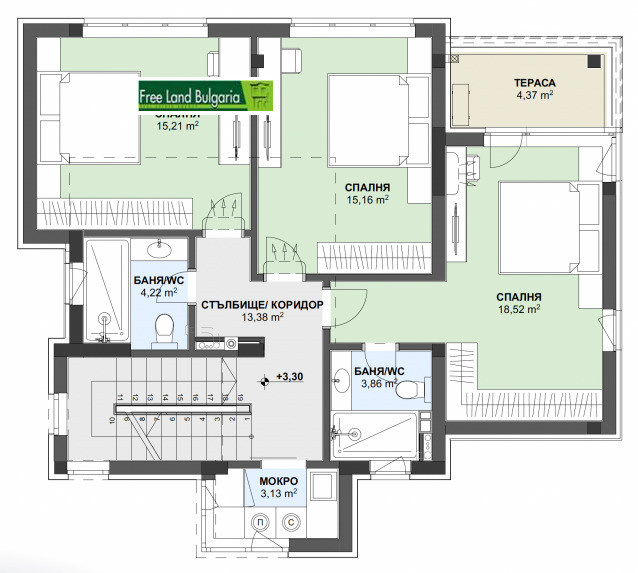 Продава КЪЩА, гр. Бургас, Крайморие, снимка 3 - Къщи - 54551720