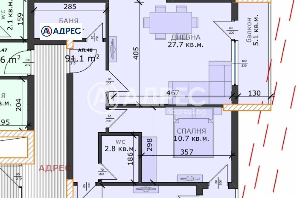 Продава 3-СТАЕН, гр. Варна, Възраждане 3, снимка 2 - Апартаменти - 54075884