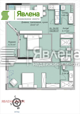 2 bedroom Krastova vada, Sofia 1