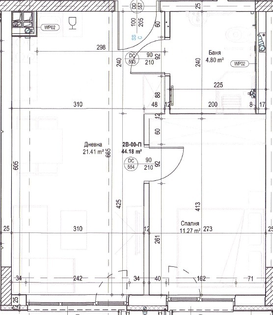 À venda  1 quarto Sofia , Poduiane , 54 m² | 98528136 - imagem [2]