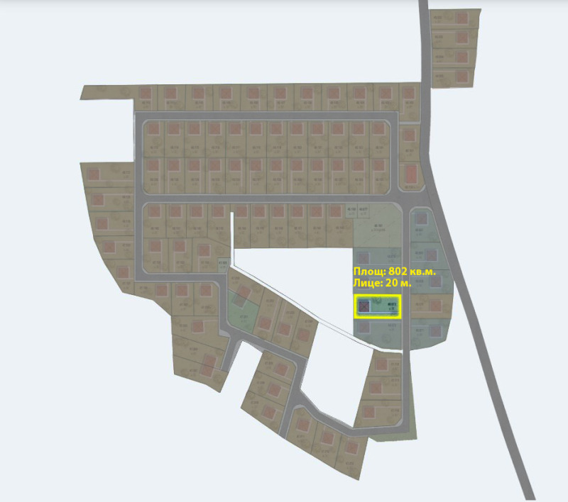 Zu verkaufen  Handlung region Sofia , Nowi han , 802 qm | 28908605 - Bild [4]