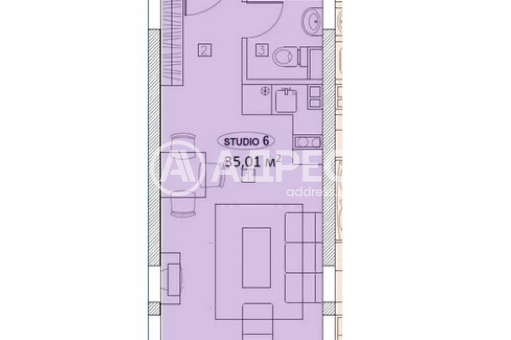Продава 1-СТАЕН, гр. София, Център, снимка 4 - Апартаменти - 54065775