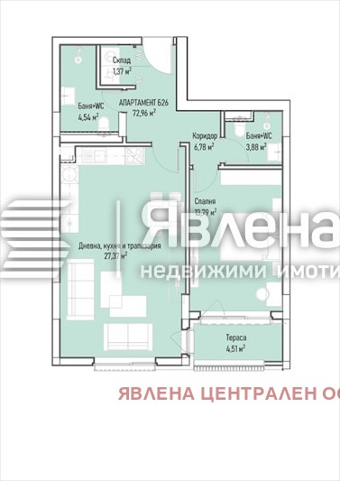 Продава 2-СТАЕН, гр. София, Младост 4, снимка 4 - Апартаменти - 53688969