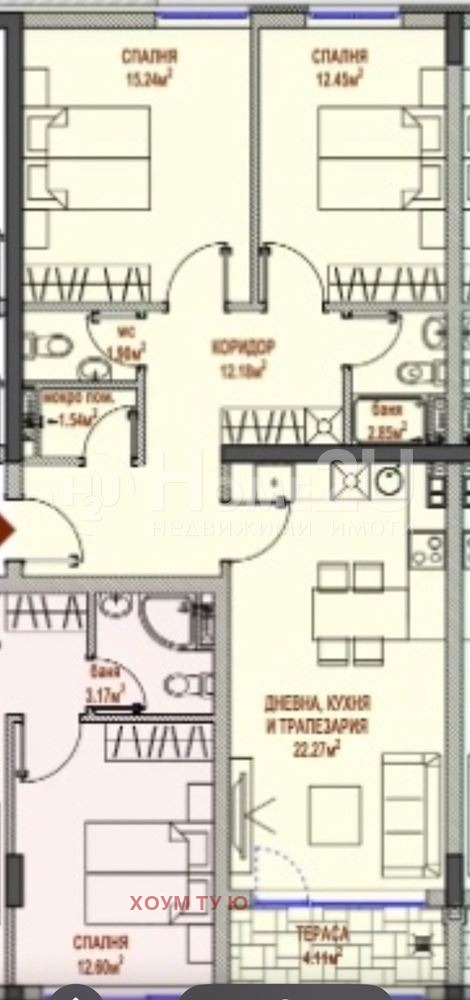 Na prodej  2 ložnice Sofia , Ljulin 4 , 100 m2 | 18775082 - obraz [10]