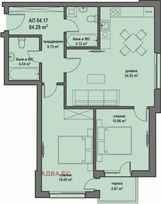 Продава 3-СТАЕН, гр. София, гр. Банкя