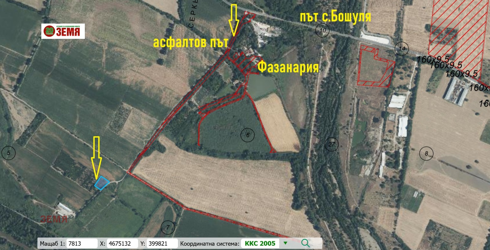 Продава ПАРЦЕЛ, гр. Пазарджик, Устрем