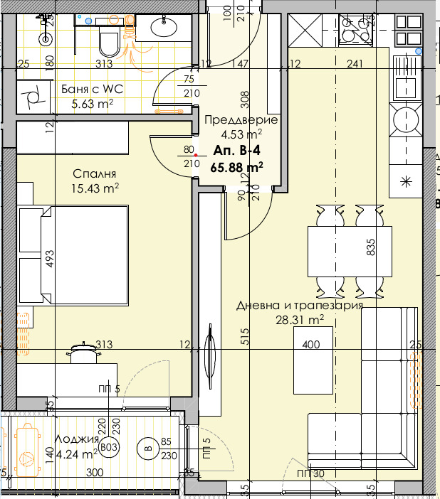 For Sale  1 bedroom Plovdiv , Karshiyaka , 80 sq.m | 17630994 - image [3]