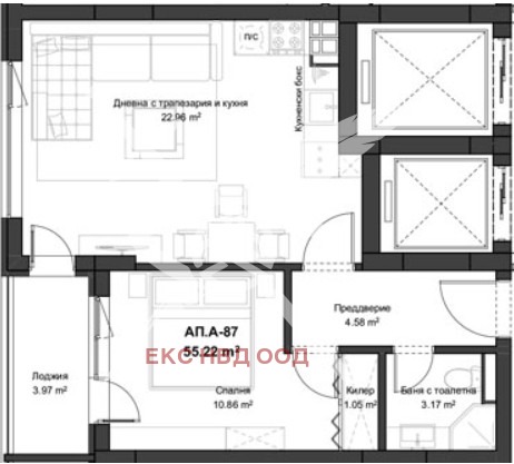 Продава 2-СТАЕН, гр. Пловдив, Кючук Париж, снимка 1 - Aпартаменти - 47722398