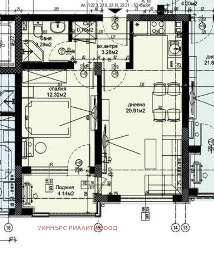 Продава 2-СТАЕН, гр. Пловдив, Христо Смирненски
